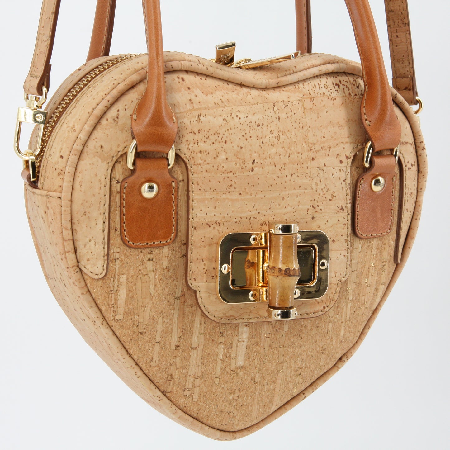 Kork Handtasche Variante Herzform Variante Marke Artipel