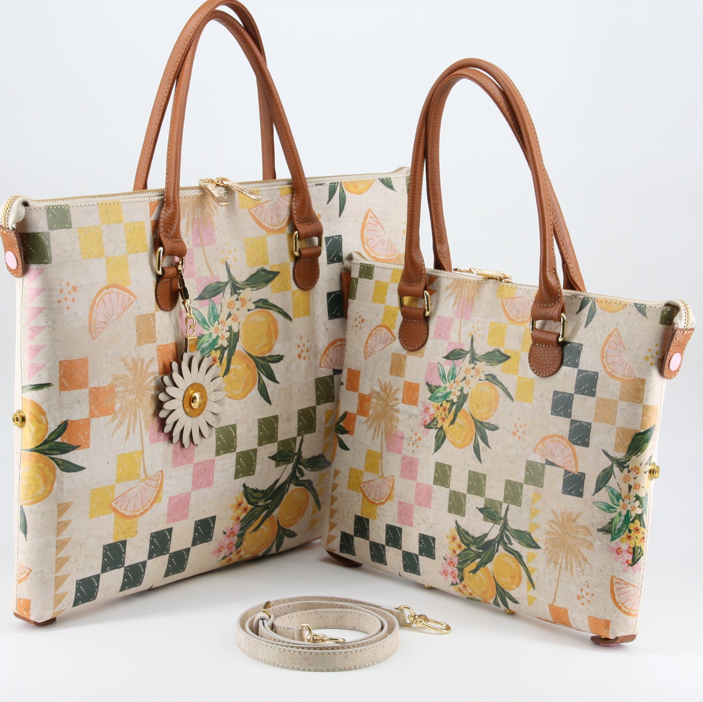 Korktasche 3in1 Design Zitronen Marke Artipel