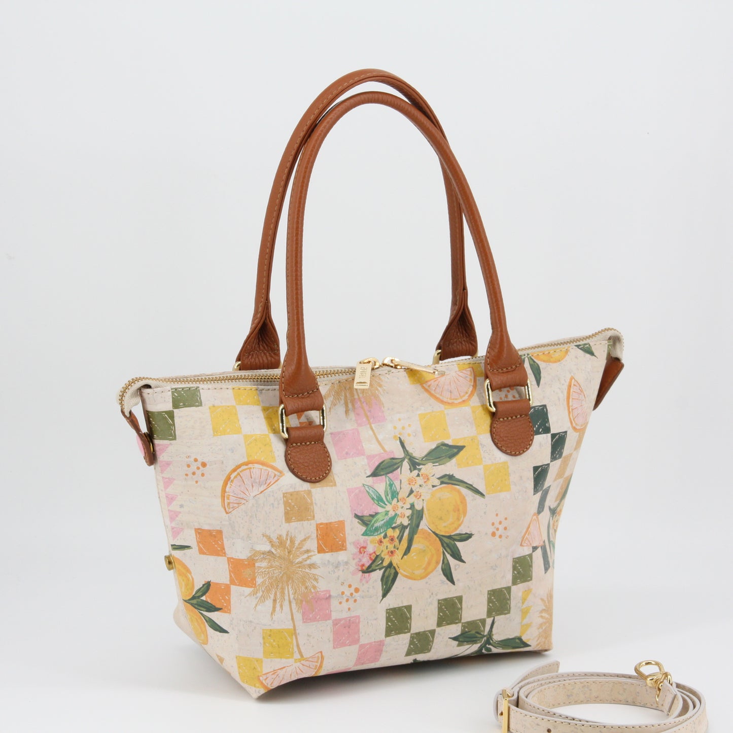 Korktasche_3in1_Design_Zitronen Bild Einzelansicht Marke Artipel