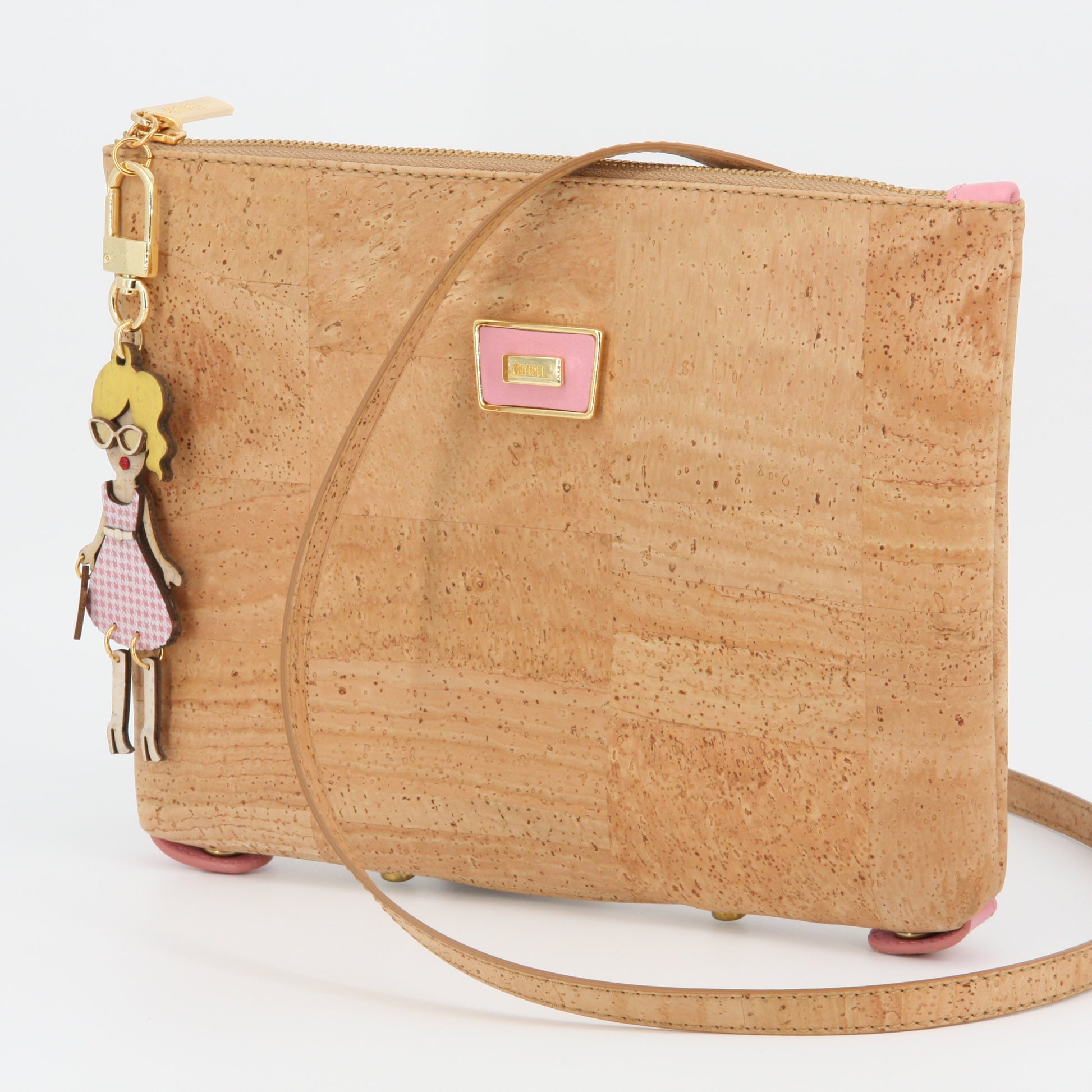 Kork_Handtasche_2in1_Design_rosa Marke Artipel