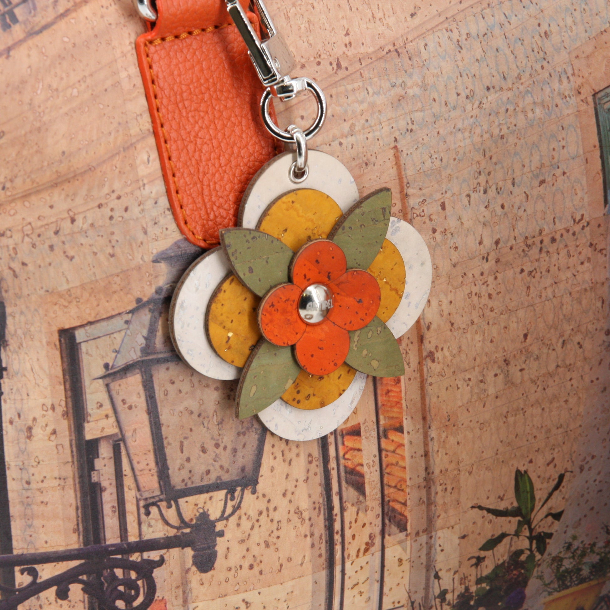 Kork Handtasche 3in1 Design Porto Hafen Bild Detail Marke Artipel