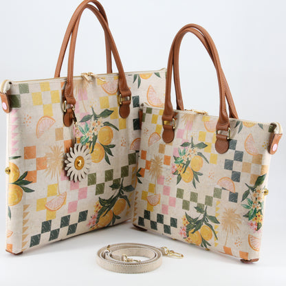 Korktasche 3in1 Design Zitronen Marke Artipel