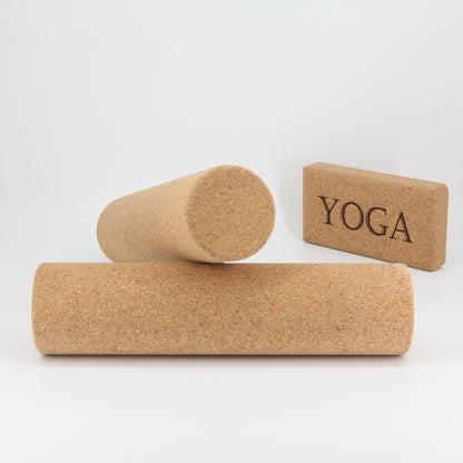 Yoga Kork Massagerollen Vegan antiseptisch