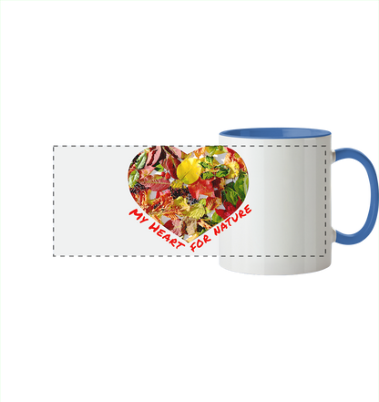 My Heart Panorama-Tasse zweifarbig