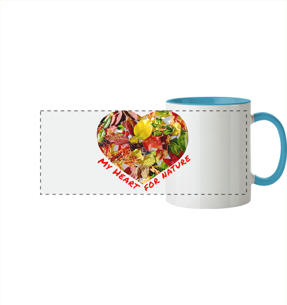 My Heart Panorama-Tasse zweifarbig