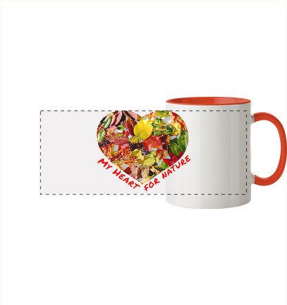 My Heart Panorama-Tasse zweifarbig