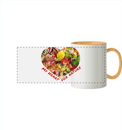 My Heart Panorama-Tasse zweifarbig