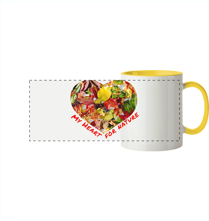 My Heart Panorama-Tasse zweifarbig