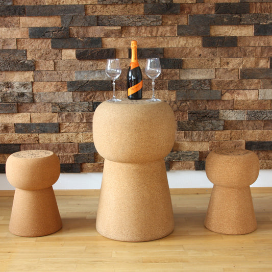 korkhocker 3er set