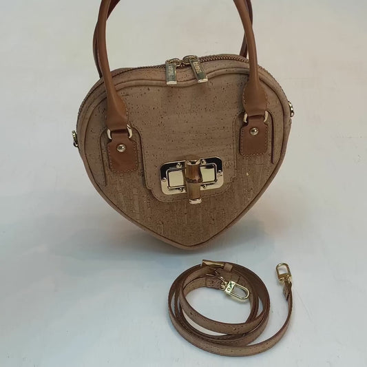 Korktasche Herzform Video-Ansicht